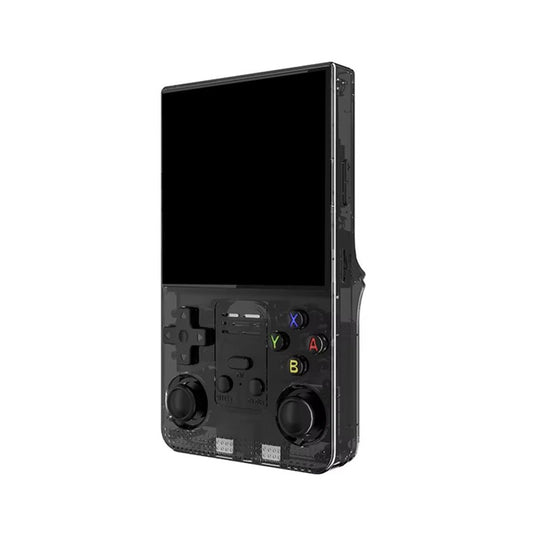 R39MAX Retro Handheld Console Portable Pocket Video Player 4" IPS Screen 128GB Open-System Emulator For Classic Arcade Games-Black