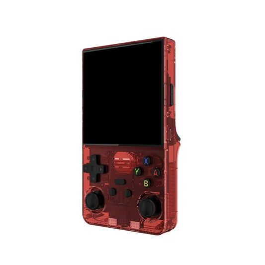 R39MAX Retro Handheld Console Portable Pocket Video Player 4" IPS Screen 128GB Open-System Emulator For Classic Arcade Games-Red
