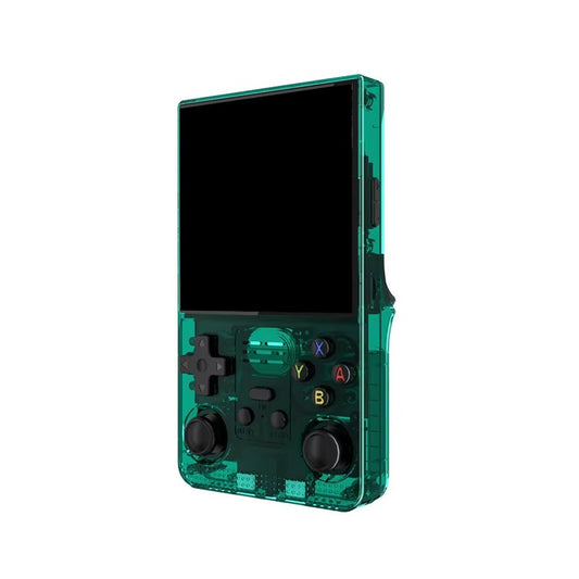 R39MAX Retro Handheld Console Portable Pocket Video Player 4" IPS Screen 128GB Open-System Emulator For Classic Arcade Games-Green