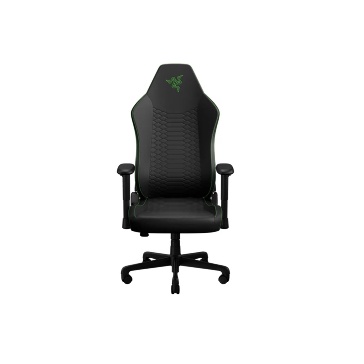 Razer Iskur V2 X NewGen Gaming Chair Black Green with Built-In Lumbar Support 152 Degree Recline Ergonomic Gaming Chair