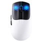 ATTACK SHARK X5 Wireless 49g Ultralight Tri-mode 2.4Ghz/USB-C Wired/Bluetooth Gaming Mouse-White