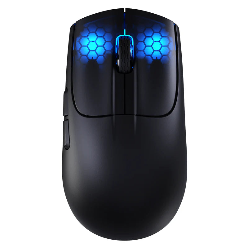 ATTACK SHARK X5 Ultra-Lightweight Wireless Black Gaming Mouse,  49g, Tri-Mode (2.4GHz/BT/Wired)