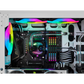 Corsair Hydro X Series xh305i Hardline Water Cooling Kit With/Incl XC7 CPU Water Block, XR5 360MM Radiator, XD5 Pump Res and Icue QL120 Rgb Fans