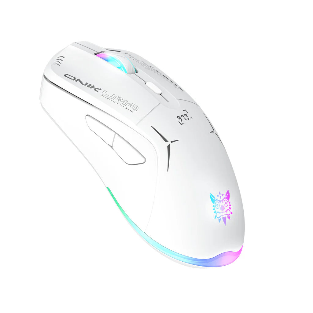 Onikuma CW917 Gaming Mouse Wireless 4800 DPI Adjustable DPI Levels-White