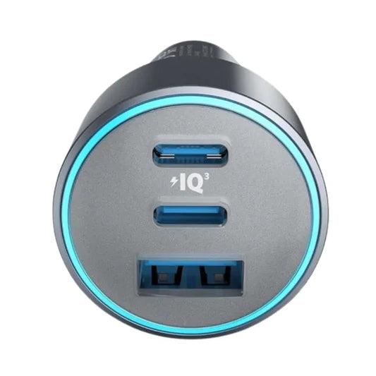 Anker PowerDrive Dual USB-C Car Charger 67W – Black, A2731HA1