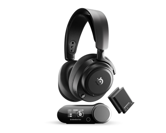 SteelSeries Arctis Nova Pro Omni Wireless Gaming Headset Black Games Corner 
