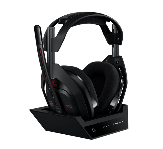 Logitech G Astro A50 Omni-Platform Wireless Gaming Headset + Base Station for PS5, Xbox, PC: Black