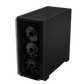 ASUS A23 PLUS micro-ATX case, Support Hidden-connector Motherboards, Standoff-mounted tempered-glass front panel, supports up to 360 mm Cooler, Black-GC