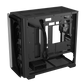 ASUS A23 PLUS micro-ATX case, Support Hidden-connector Motherboards, Standoff-mounted tempered-glass front panel, supports up to 360 mm Cooler, Black-GC
