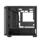 ASUS A23 PLUS micro-ATX case, Support Hidden-connector Motherboards, Standoff-mounted tempered-glass front panel, supports up to 360 mm Cooler, Black-GC