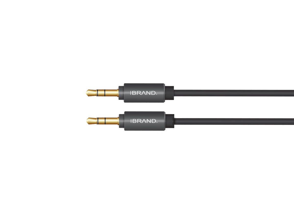 3.5mm to 3.5mm Aux Cable 100cm (Black)