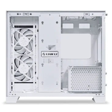 Lian Li O11D Mini V2 Flow Gaming Case White (with 5 pcs of non RGB fans) - G99.O11DMIV2FW.WH.00