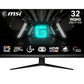 MSI G321Q 32 Inch WQHD Gaming Monitor - 2560 x 1440 IPS Panel, 170 Hz, 1ms, 123% sRGB Colour Gamut, HDR Ready, Tilt-Adjustable Stand - DP 1.2a, HDMI 2.0b