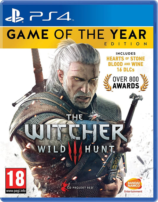 The Witcher 3 Game of the Year Edition -PS4 - Games Corner