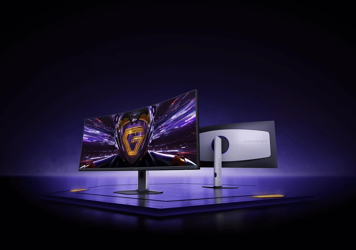 Xiaomi G34WQi 34-Inch Curved Gaming Monitor 2026 – WQHD 3440×1440 UltraWide Display, 180Hz Refresh Rate, 1ms Response Time, 1500R Curvature, AMD FreeSync, Gaming Monitor