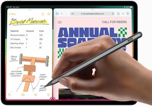 Powerology 1.5mm Tip Smart Apple iPad Pencil, PSMAPNBK