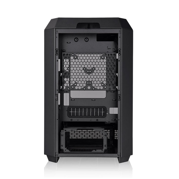 Thermaltake Tower 300 Black Micro-ATX Case; 2x140mm CT Fan Included; Support Up to 420mm Radiator; Optional Chassis Stand Kit Allows Horizontal Display-GC