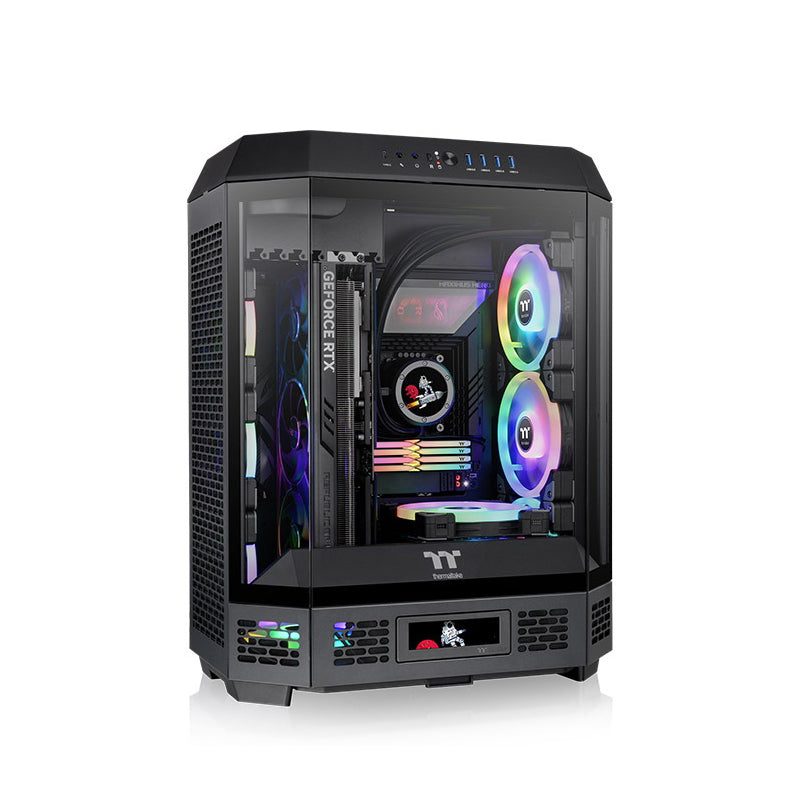 Thermaltake The Tower 600 Mid Tower Chassis,Black-GC