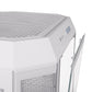 Thermaltake The Tower 600 Mid Tower Chassis,Hidden Connector,White-GC