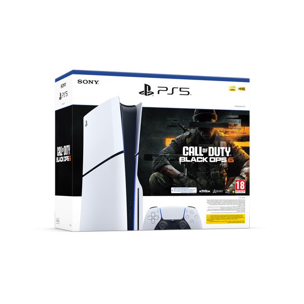 PS5 Standard Slim Version + Call of Duty Black Ops 6 Bundle