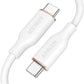 Anker Powerline IIl Flow Usb-C To Usb-C 100W Cable 6ft White, A8553H21