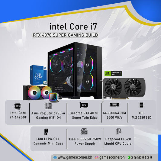 Gaming Build, Intel Core i7, GeForce RTX 4070 Super