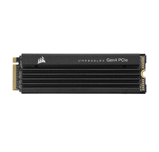 CORSAIR MP600 PRO LPX 1TB M.2 NVME PCIE X4 GEN4 SSD - OPTIMIZED FOR PS5 (UP TO 7,100MB/SEC SEQUENTIAL READ & 5,800MB/SEC SEQUENTIAL WRITE SPEEDS, HIGH-SPEED INTERFACE, COMPACT FORM FACTOR) BLACK