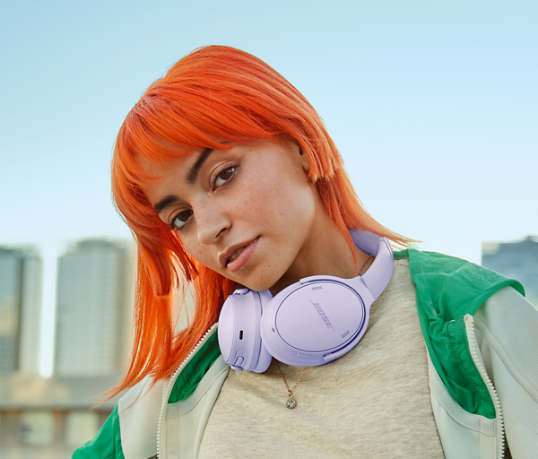 Bose QuietComfort Wireless Smart Headphones –Chilled Lilac
