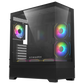 AceGeek Cruiser L460 Computer Case, Up to 360mm Radiator & 9x Fan Support, 0.7mm Tempered Glass.