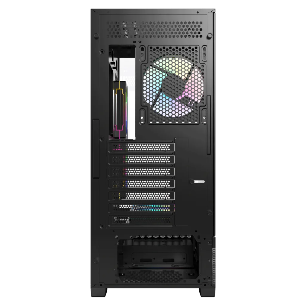 AceGeek Cruiser L460 Computer Case, Up to 360mm Radiator & 9x Fan Support, 0.7mm Tempered Glass.