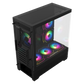 AceGeek Cruiser L460 Computer Case, Up to 360mm Radiator & 9x Fan Support, 0.7mm Tempered Glass.