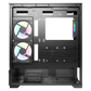 AceGeek Cruiser L460 Computer Case, Up to 360mm Radiator & 9x Fan Support, 0.7mm Tempered Glass.