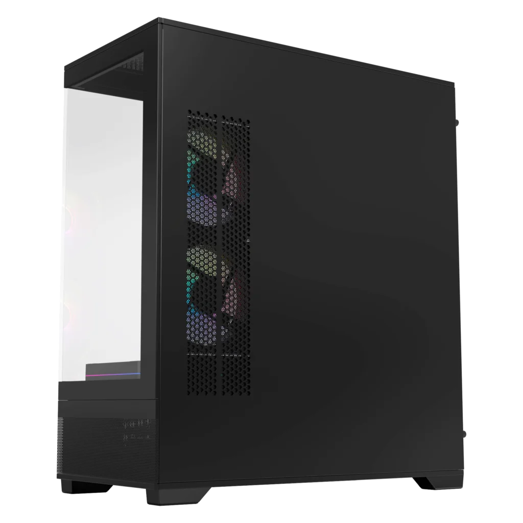 AceGeek Cruiser L460 Computer Case, Up to 360mm Radiator & 9x Fan Support, 0.7mm Tempered Glass.