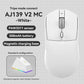 AJAZZ AJ139V2 MC Wireless 1000Hz Gaming Mouse - Designed Exclusively for E-Sports - Supports 2.4G Wireless/Wired Dual Modes - Ultra-Lightweight at Only 66g for Superior Grip - Mouse + Charging Dock Set