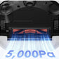 MOVA E20 Robot Vacuum Cleaner & Mop, LDS Laser Navigation, 5000 Pa Powerful Suction, 2-in-1 Vacuum & Mopping, Smart Mapping, App Control, 245 ml Water Tank, Compact Design | E20