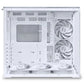 Lian Li O11D Mini V2 Flow Gaming Case White (with 5 pcs of non RGB fans) - G99.O11DMIV2FW.WH.00