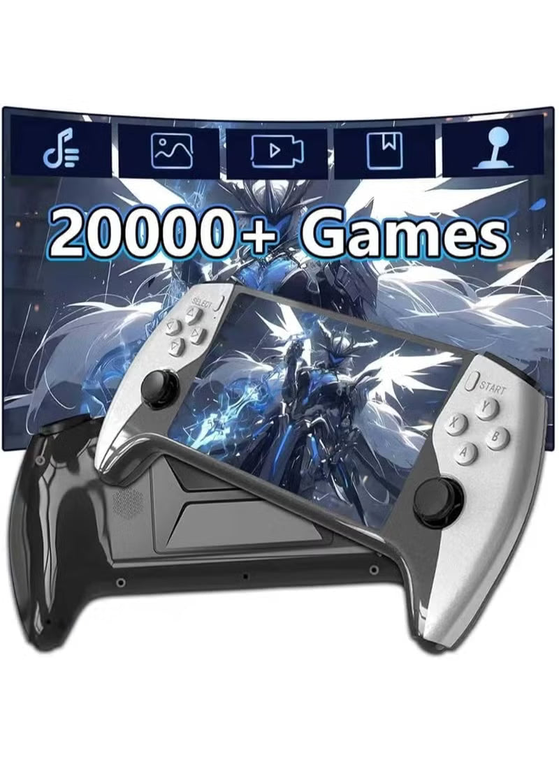 SF3500 Retro Handheld Game Console - White/Black