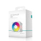DeepCool CF120 Plus 3 Pack RGB 120mm Fan, Addressable RGB LED Lighting ,120mm PWM Fan, 3 Pack, White | DP-F12-AR-CF120P-WH-3P-GC