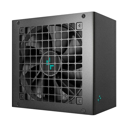 DeepCool PN750M Fully Modular Power Supply, 750W Power, 80 Plus Gold Certified, Active PFC + Full Bridge SRC LLC + DC to DC, Japanese Bulk Capacitor, FDB Fans, 120mm Fan Size, Black.