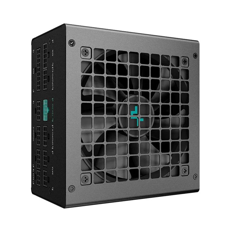 DeepCool PN750M Fully Modular Power Supply, 750W Power, 80 Plus Gold Certified, Active PFC + Full Bridge SRC LLC + DC to DC, Japanese Bulk Capacitor, FDB Fans, 120mm Fan Size, Black.