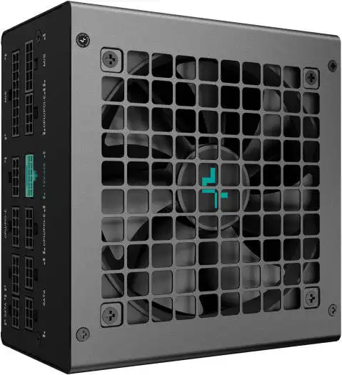DeepCool PN850M Fully Modular Power Supply 850W Power, 80 Plus Gold Certified, FDB Fans, 120mm Fan Size, Active PFC + Full Bridge SRC LLC + DC to DC, Japanese Bulk Capacitor, Black | R-PN850M-FC0B-UK-GC