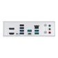 ASUS B650E MAX Gaming WiFi W – AMD B650 AM5 ATX Motherboard, White PCB, DDR5, PCIe 5.0, 3X M.2, Wi-Fi 6E, 2.5Gb LAN, USB 10Gbps Type-C, DisplayPort, HDMI™, BIOS Flashback™, Aura Sync, Advanced AI PC