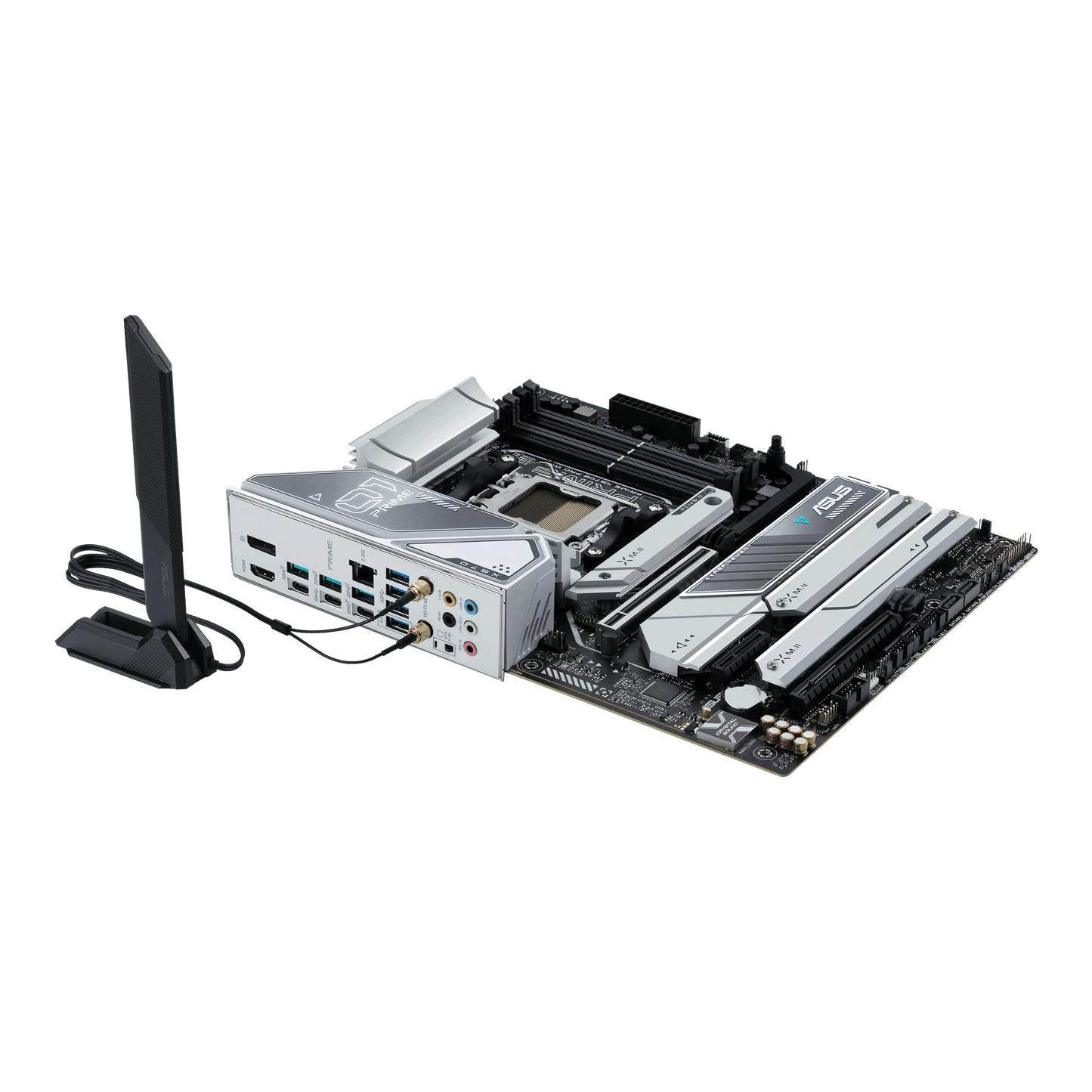 Asus Prime X670E-Pro Wifi DDR5 ATX Motherboard, Socket AM5, AMD X670 Chipset, Max 128GB Memory, PCIe 5.0, Realtek 2.5Gb Ethernet, LAN Guard, Wi-Fi 6E, Bluetooth v5.2 | 90MB1BL0