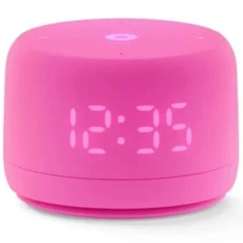 Yango Yasmina Lite AI Smart Speaker, Bilingual Arabic & English, Music, Stories, Quran, Screen-free Learning for Kids, Routine helper for Parents, pink