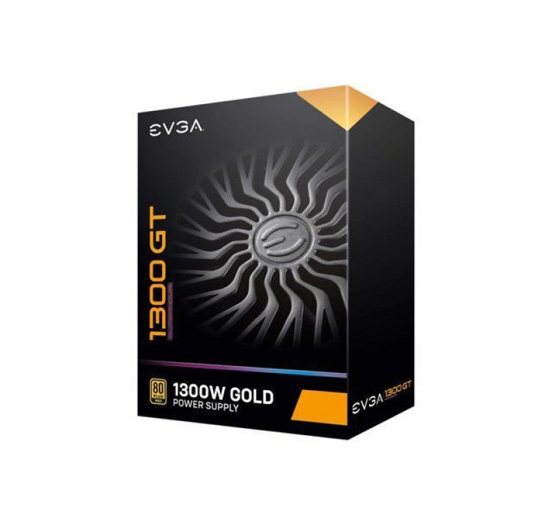 EVGA SUPERNOVA 1300 GT, 80 PLUS GOLD 1300W, FULLY MODULAR, ECO MODE WITH FDB FAN