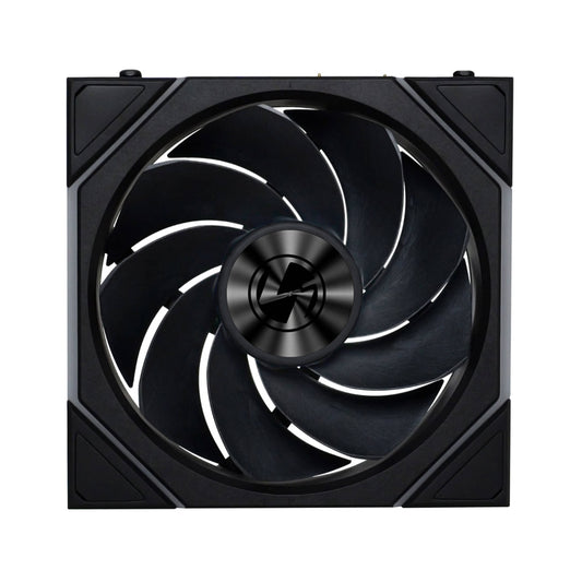 Lian-Li UNI FAN TL 120 Reverse Blade Wireless Case Fan, 120mm Fan Size, 2300 RPM Fan Speed, 83.4 CFM Fan Airflow, Fluid Dynamic Bearing Type, PBT & PA66 Material, Singe Pack, Black | 12RTL1W1B