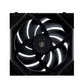 Lian-Li UNI FAN TL 120 Reverse Blade Wireless Case Fan, 120mm Fan Size, 2300 RPM Fan Speed, 83.4 CFM Fan Airflow, Fluid Dynamic Bearing Type, PBT & PA66 Material, Singe Pack, Black | 12RTL1W1B