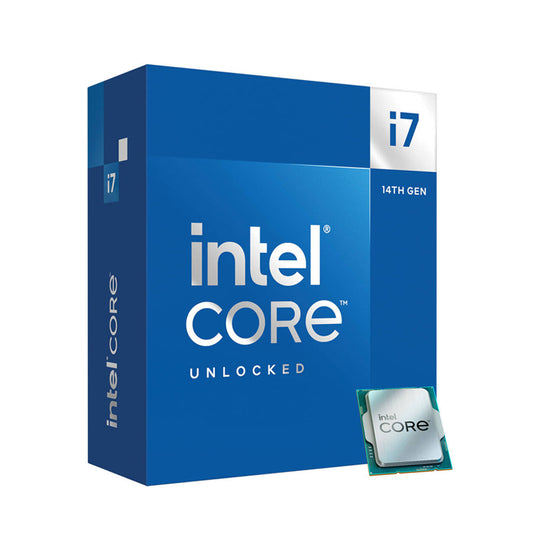 Core i7-14700K 3.4 GHz 20-Core LGA 1700 14th Gen Processor, 20 Cores & 28 Threads, 30MB Cache Memory, 5.6GHz MaxTurbo Boost,Tray