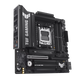 ASUS TUF GAMING B850M-PLUS WIFI AMD B850 AM5 Micro-ATX Motherboard, DDR5 8000+MT/s (OC), PCIe 5.0 x16, Wi-Fi 6E, Bluetooth 5.3, 3× M.2 NVMe, USB 20Gbps Type-C, 2.5GbE LAN, HDMI 2.1, DisplayPort, BIOS FlashBack
