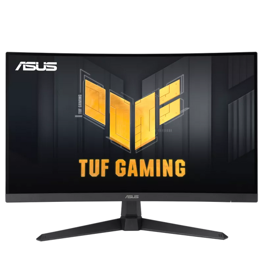 ASUS TUF Gaming VG27VQ3B 27" Curved FHD Gaming Monitor,180Hz,1ms,AMD FreeSync-90LM0A90-B01170 Games Corner 